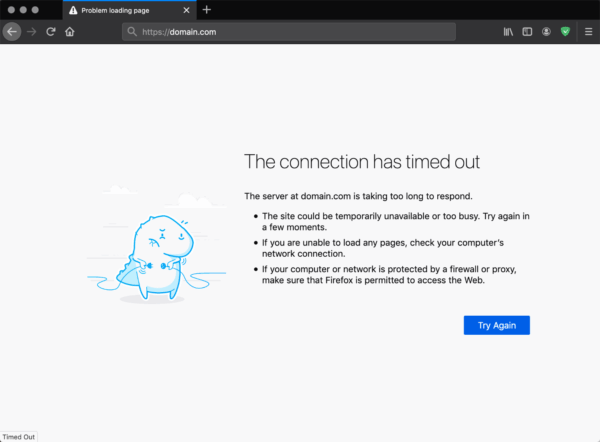 Solved: Err_Connection_Timed_Out Error problem in Google Chrome