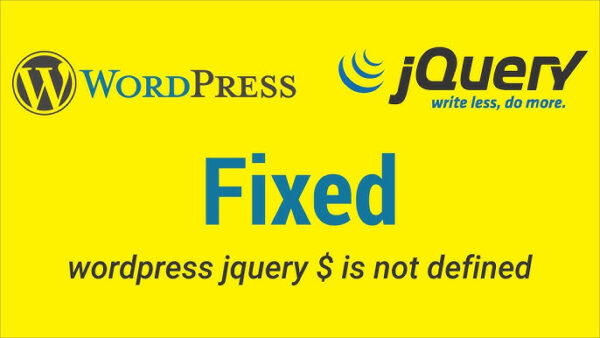 Problema jQuery $ is not a function in WordPress