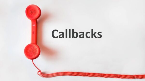 Che cos’è una callback