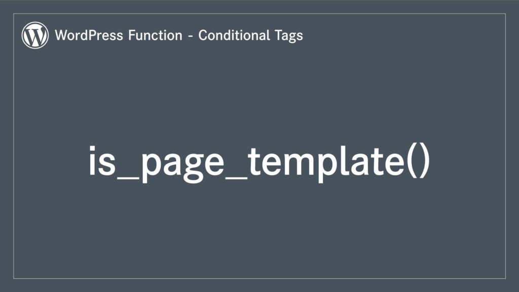 se sei nel tuo teplate page di wordpress…