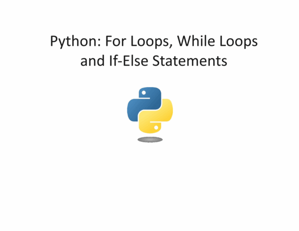Strutture di Controllo in Python: If, For, While spiegati Facile