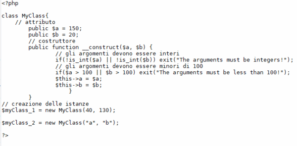 Definire una Classe in PHP: dalla Versione 5 a PHP 8.x