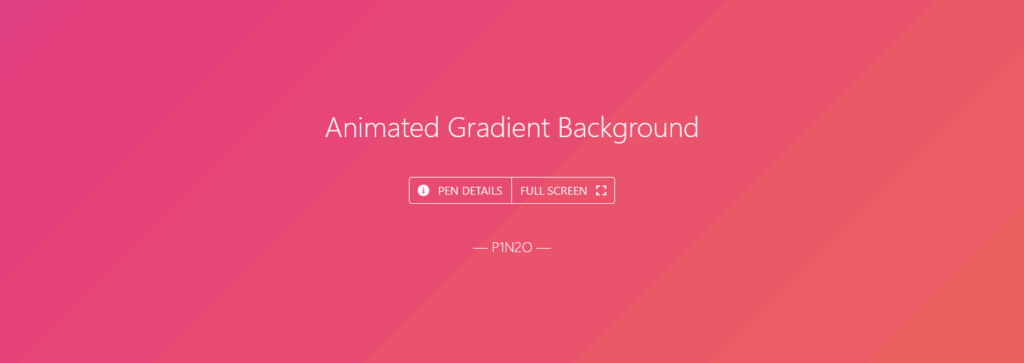 Scopri come realizzare uno sfondo animato con gradiente in puro CSS (senza JavaScript) come nel progetto di P1N2O. Tutorial passo-passo, spiegazione del codice, varianti e best practice per landing page e hero section.
